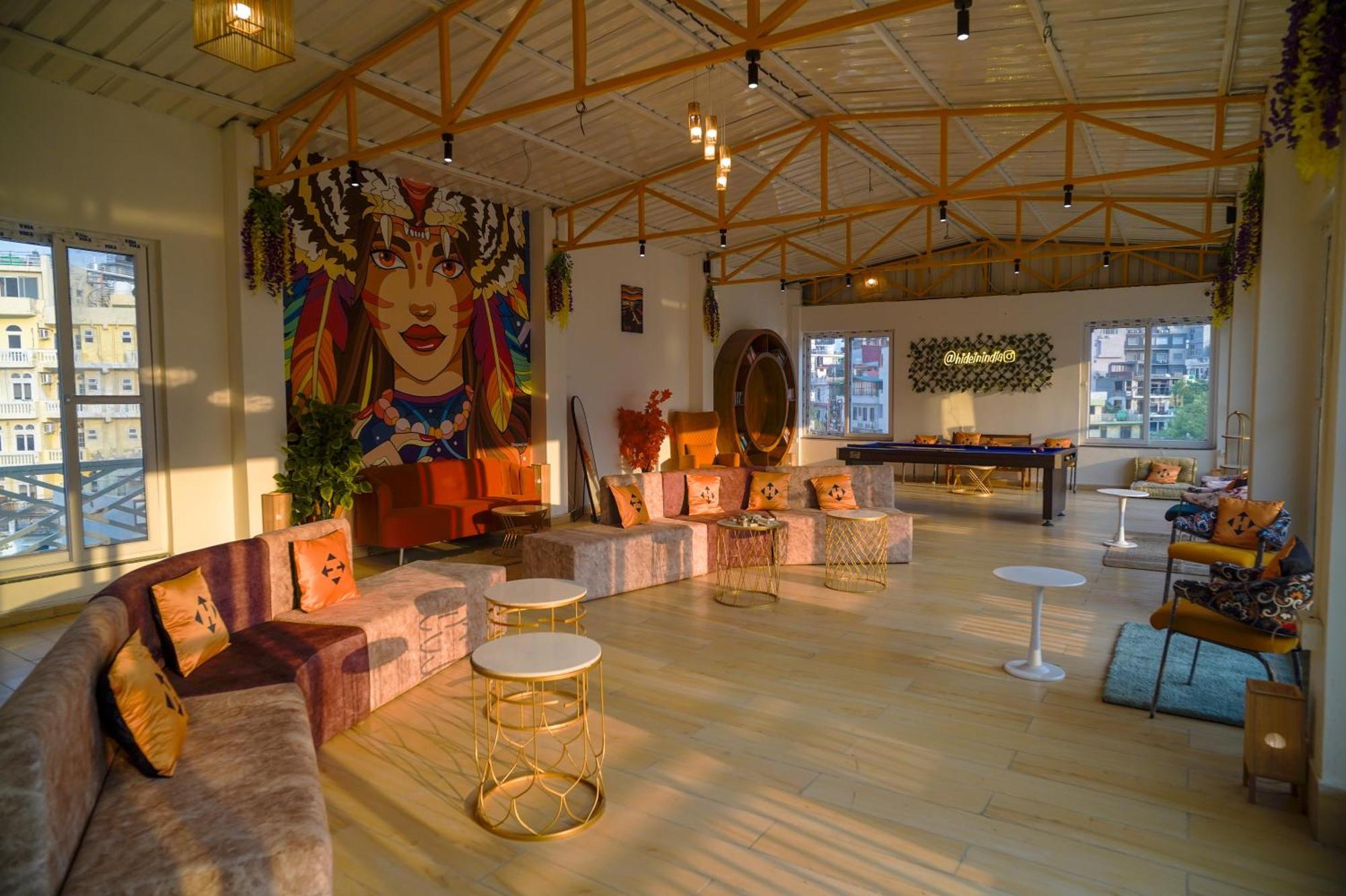 Хостел Hide-In Rishikesh, Laxman Jhula Екстер'єр фото